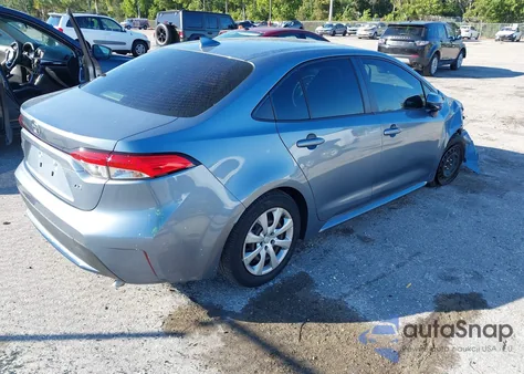 2022 Toyota Corolla Le из США, поврежденный, VIN JTDEPMAE3NJ193281